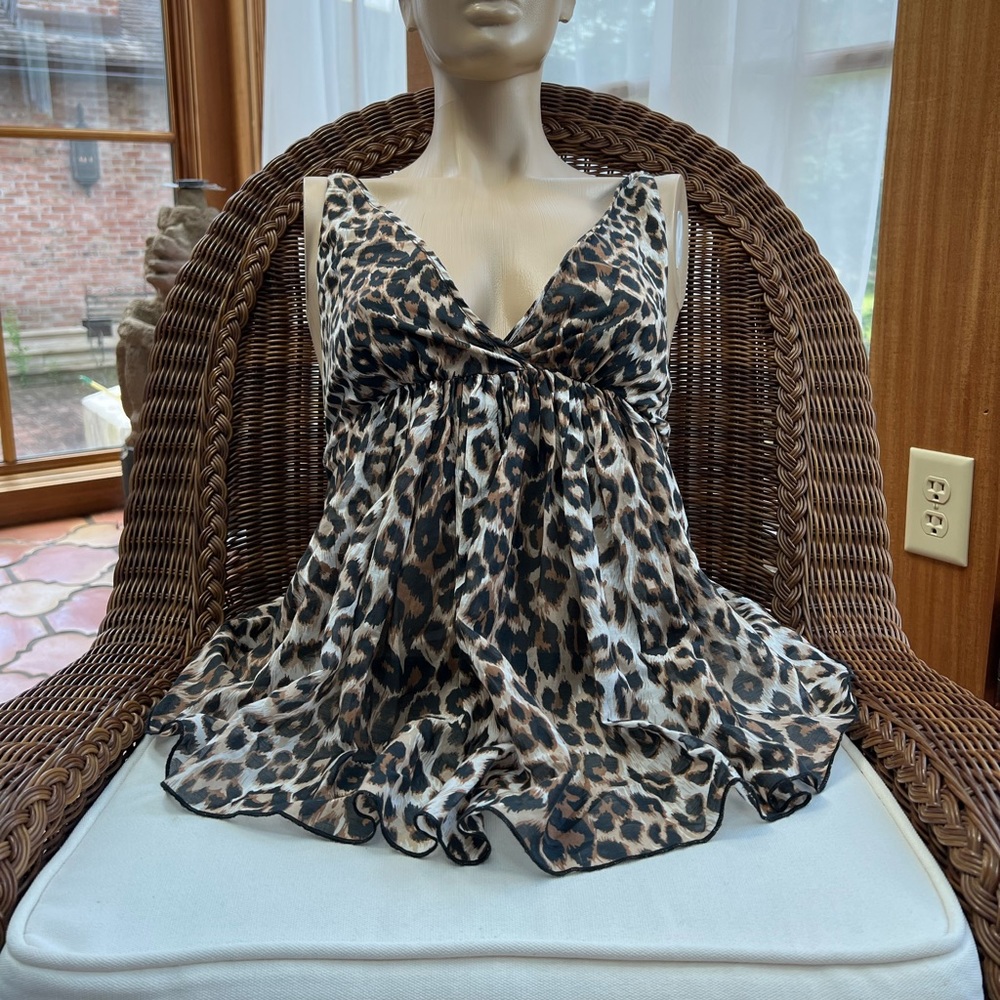 JUCCA “Maculato” Top, Silk and Cotton